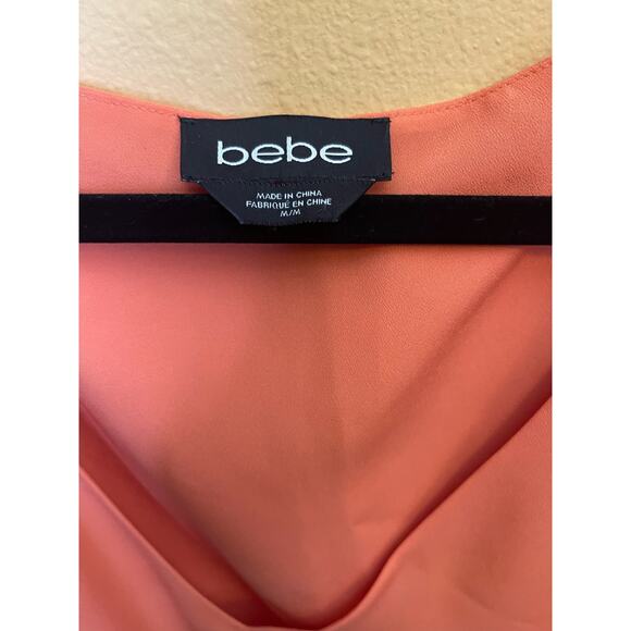 Bebe orange kaftan dress medium - Picture 7 of 7